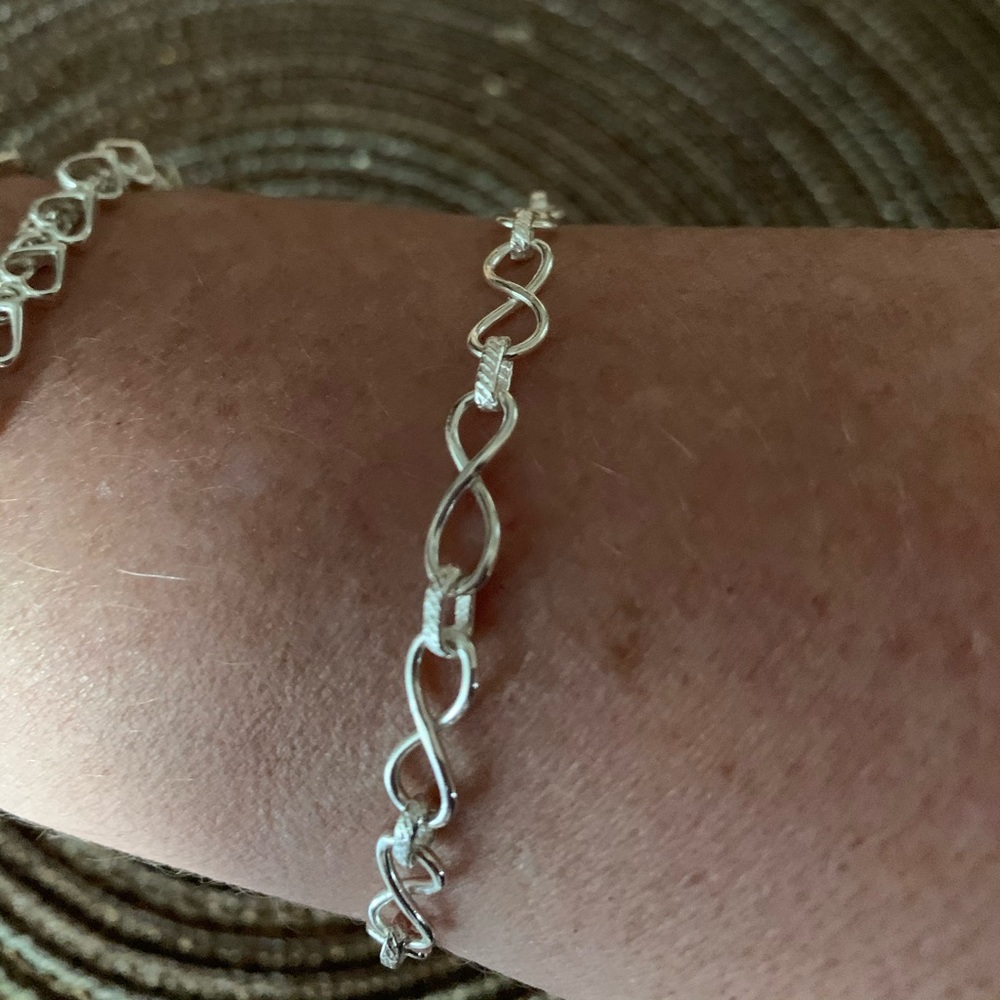 Sterling Infinity Bracelet